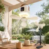 3-in-1 Tischventilator mit Licht Akku, H43cm Mini Camping Produktbild-Vorschau 13