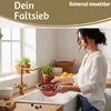 LS-LebenStil Flexibles Abtropfsieb Nudelsieb 36x19cm  Produktbild-Vorschau 6