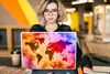 MuchoWow® Laptop Aufkleber Sticker Cover Weltkarte - Farbe Produktbild-Vorschau 5