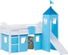 Hoogslaper voor kinderen, 90x200 cm, met glijbaan, matras, Productafbeelding-voorbeeld 11