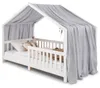 Hausbett Himmel LIAN in hellgrau - Betthimmel aus 100% Produktbild-Vorschau 3