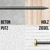 FIXXIA® Stahlnägel - [50er Set, 10x in 20-50 mm] Stahlnägel Produktbild-Vorschau 3