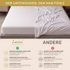 Lavea® Topper Spannbettlaken 200x220 cm, Maya 100% Jersey Produktbild-Vorschau 9