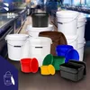 BenBow Eimer mit Deckel 20L x5 Weiß - lebensmittelecht, Produktbild-Vorschau 6
