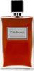 A perfume bottle with a black cap and a clear glass body containing orange-colored liquid. Náhled obrázku produktu