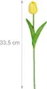 Sztuczne tulipany Relaxdays, 24 sztuczne kwiaty wyglądające Podgląd zdjęcia produktu 4