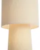 Lampa podłogowa Japandi Beżowa Tkanina Teddy 2-źródła Podgląd zdjęcia produktu 4