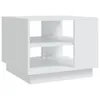 vidaXL Konferenční stolek bílý 55x55x43 cm Materiál dřevo Náhled obrázku produktu 1