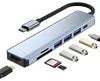 USB-C Hub 7 in 1 Adapter mit USB Type C 3.0, HDMI, Power Produktbild-Vorschau 2