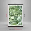 Gerahmtes Poster - Schwarzer Rahmen - Palme Blatt grün - Produktbild-Vorschau 5