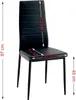 Modernes Esszimmer-Set Küche Tisch Und 4 Stühle Viki Sonoma Produktbild-Vorschau 9