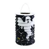 RAPPA Schwarze Halloween Geisterlaterne 15 cm Produktbild-Vorschau 1