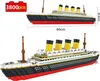 Veľká budova Titanic Cruise Loď model malé častice Náhľad obrázku produktu 1