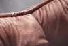A close-up view of the textured fabric of a brown chair cushion. Produktbild-Vorschau
