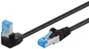 Goobay CAT 6A Patchkabel 1x 90° gewinkelt, S/FTP (PiMF), Produktbild-Vorschau 1
