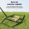 Vláčecí brány Wiltec 172 x 90 cm, luční brány pro travní Náhled obrázku produktu 10