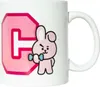 kubek BT21 Cooky junior 300 ml ceramiczny biały/różowy Podgląd zdjęcia produktu 1