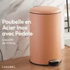 CASABEL Poubelle Cuisine 50L - 100% Acier Inoxydable, Voir les images du produit 3