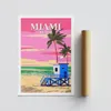 Wallity, Miami - 2016, Poster A4, Mehrfarbig, 100 % MATTE Produktbild-Vorschau 3