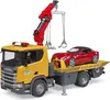 Bruder Scania Super 560R Abschlepp LKW mit Bruder Roadster Produktbild-Vorschau 7
