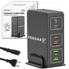 Feegar Tower 140W Ladestation USB 6-Port Desktop Produktbild-Vorschau 1