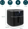 Digitale Heißluftfritteuse 8L 1800W - 182254 Produktbild-Vorschau 23