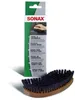 A Sonax textile and leather brush with its packaging. Podgląd zdjęcia produktu