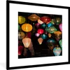 MuchoWow® Gerahmtes Poster Laternen in Vietnam 40x40 cm - Produktbild-Vorschau 1