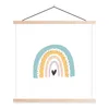MuchoWow® Textilposter Regenbogen - Mädchen - Jungen - Herz Produktbild-Vorschau 1
