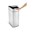 Simplehuman poubelle CW2016 Slim 40 L inox brossé Voir les images du produit 8