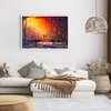 Poster - Poster ohne Rahmen - Wald Baum Natur - 100x70 cm - Produktbild-Vorschau 6