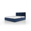 Gepolsterte Bett mit Velours-Bezug Axel Polsterbett mit Produktbild-Vorschau 3