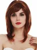 WIG ME UP Perücke schulterlang Monofilament Kupferrot Produktbild-Vorschau 1