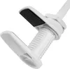 A close-up shot of a white flexible camera mount with a black textured grip. Anteprima dell’immagine prodotto