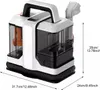 A product shot of a carpet cleaner with dimensions indicated. Náhled obrázku produktu