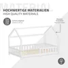 ML-Design Kinderbett 120x200cm mit Matratze Rausfallschutz Produktbild-Vorschau 8