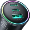 Ładowarka Samochodowa Joyroom Jr-Ccn07 120W 2Xusb-C Usb-A + Podgląd zdjęcia produktu 5
