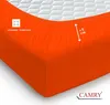 Carmy Spannbettlaken Jersey 180x200 - 200x200 cm Orange Produktbild-Vorschau 4