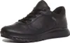 A black leather ECCO sneaker is shown from the side against a white background. Podgląd zdjęcia produktu