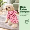 Hundejacke Plüsch im Leo-Design mit Kapuze & Ohren – Produktbild-Vorschau 2