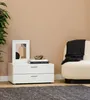 Dmora Cassettiera Piatto 51.9x74x35h cm Bianco, 2 Cassetti Anteprima dell’immagine prodotto 2