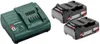 Metabo Basic Set Li-Ion Akku 18V 2x 2Ah Ersatzakku und Produktbild-Vorschau 4