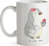 Mr. & Mrs. Panda Geschenktasse Autohändlerin Herz - Weiß - Produktbild-Vorschau 3