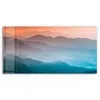 DEQORI Glasbild Echtglas 60x30 cm 'Verschleierte Produktbild-Vorschau 2