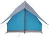 Tenda familiare vidaXL con tetto, blu e grigio, 220 x 220 x Anteprima dell’immagine prodotto 2