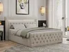 Boxspringbett 160x200 mit Led, Polsterbett 160x200 mit LED Produktbild-Vorschau 1