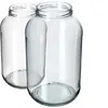 Two empty glass jars are shown against a white background. Podgląd zdjęcia produktu