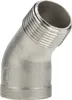tecuro Kurzer Winkel 45° Edelstahl V4A (AISI 316), IG x AG Produktbild-Vorschau 1