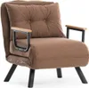 Hanah Home, Sando Single - Light Brown, divano letto a 1 Anteprima dell’immagine prodotto 7