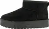 A black platform boot is shown against a white background. Produktbild-Vorschau